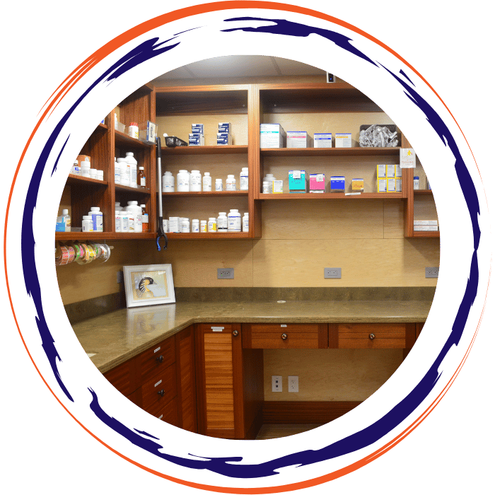 Feather & Fur Animal Hospital pharmacy store